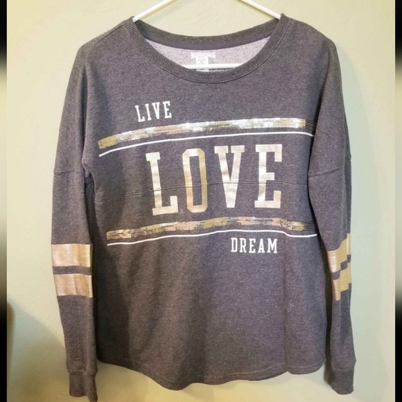 LIVE LOVE DREAM Sweater - Picture 1 of 2